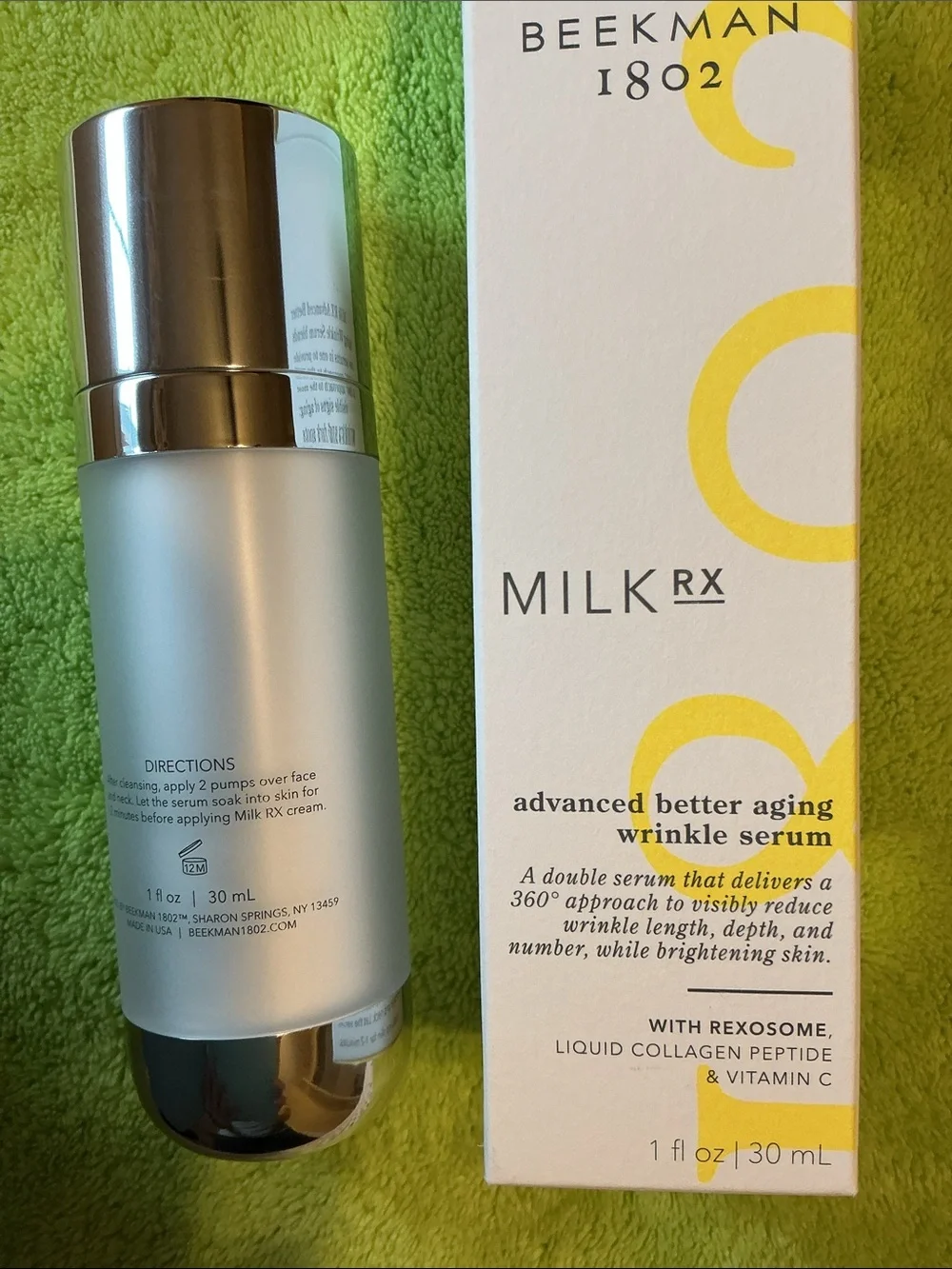 BEEKMAN 1802 Milk  RX BETTER AGING SERUM